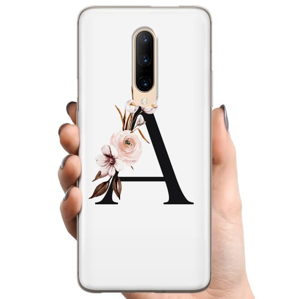 OnePlus 7 Pro TPU Matkapuhelimen kuori Kirjaimet