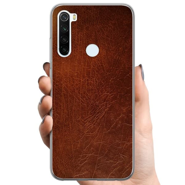 Xiaomi Redmi Note 8 TPU Mobilskal Leather