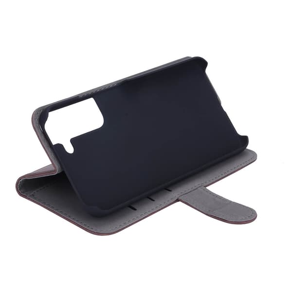 Mobilfodral PU Brun - Samsung Galaxy S22+