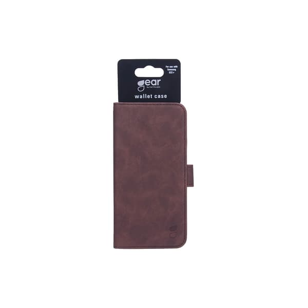 Mobilfodral PU Brun - Samsung Galaxy S22+