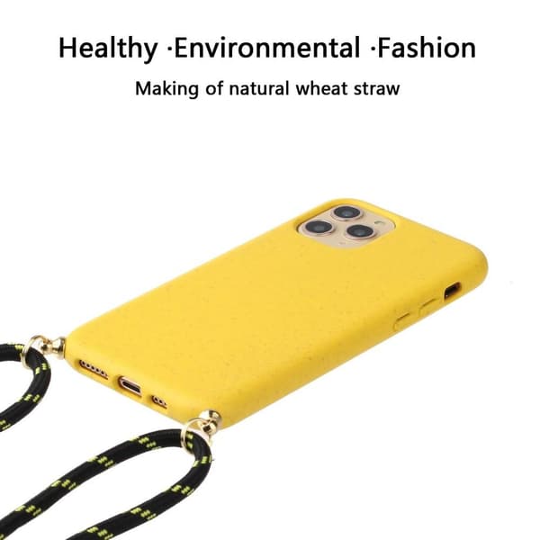 SKALO iPhone 13 Pro Max Mobilkrave Cover - Gul