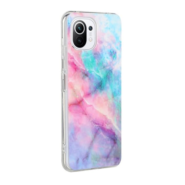 SKALO Xiaomi Mi 11 Lite Marmori TPU kuori - #7