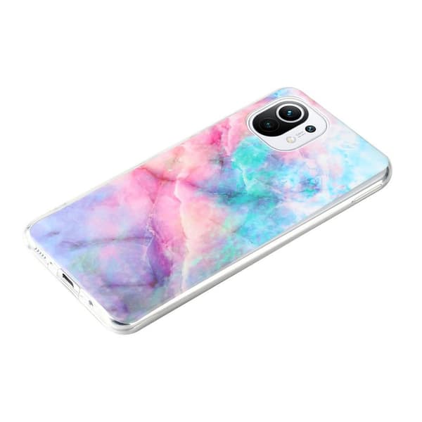 SKALO Xiaomi Mi 11 Lite Marmori TPU kuori - #7