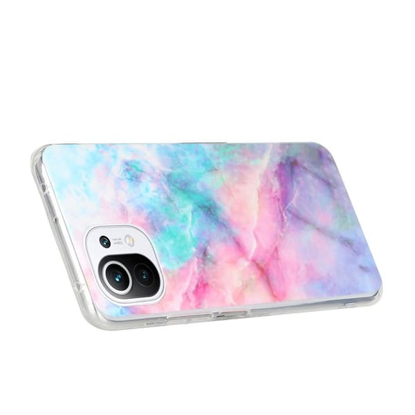 SKALO Xiaomi Mi 11 Lite Marmori TPU kuori - #7