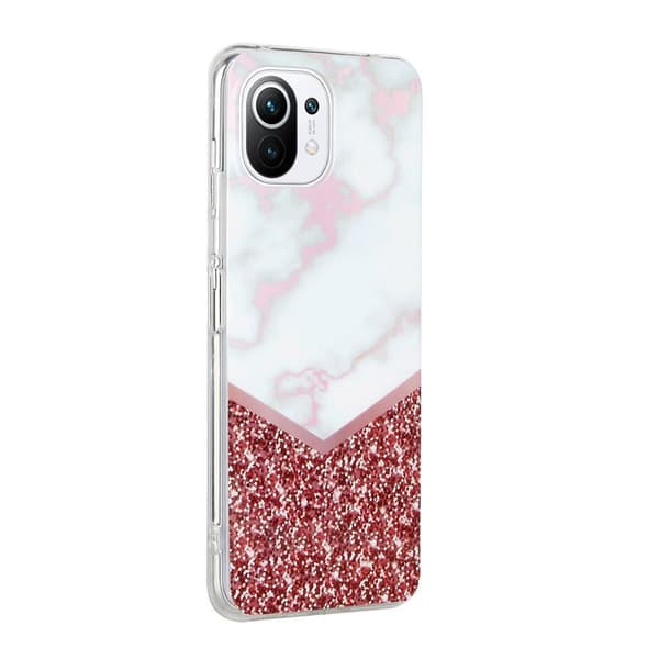 SKALO Xiaomi Mi 11 Lite Marmori TPU kuori - #9