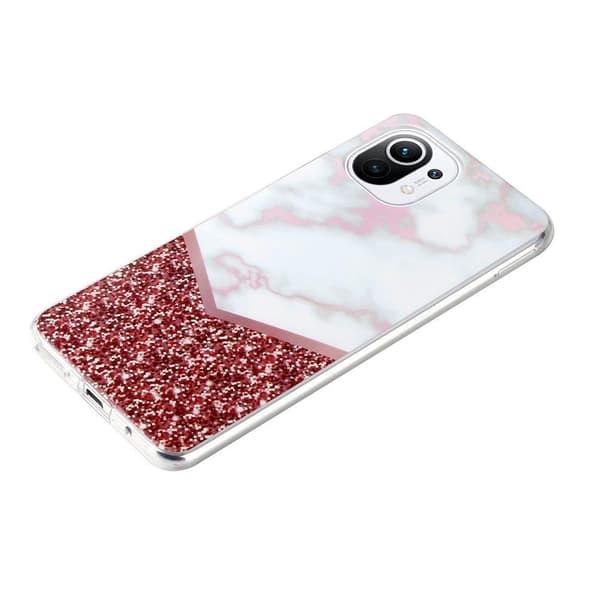 SKALO Xiaomi Mi 11 Lite Marmori TPU kuori - #9