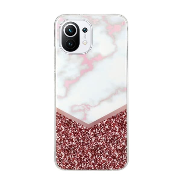 SKALO Xiaomi Mi 11 Lite Marmori TPU kuori - #9