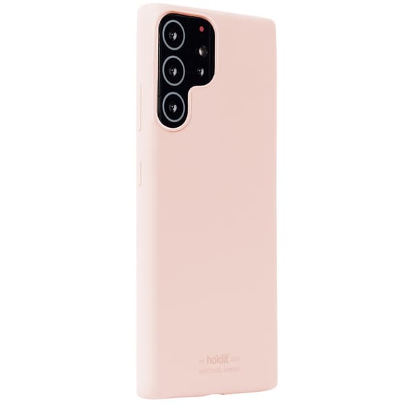holdit Samsung Galaxy S22 Ultra Cover Silikone Blush Pink