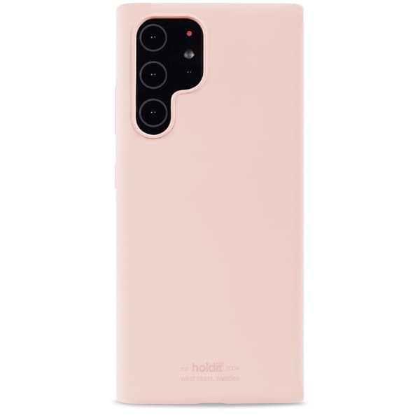 holdit Samsung Galaxy S22 Ultra Cover Silikone Blush Pink