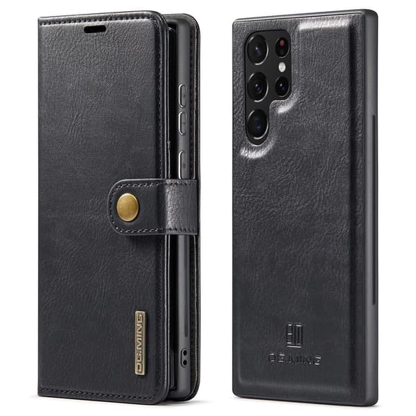 DG.MING Samsung Galaxy S22 Ultra 5G telefonfodral - Svart