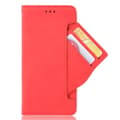 Pikkukuva 7 / 8: SKALO Xiaomi Mi 11 Lite 6-lokeroa Lompakkokotelo - Punainen