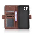 Pikkukuva 7 / 7: SKALO Xiaomi Mi 11 Lite 6-lokeroa Lompakkokotelo - Ruskea