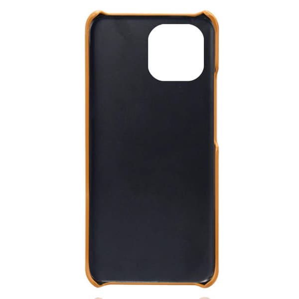 SKALO Xiaomi Mi 11 Lite PU-nahkainen Korttikotelo - Vaaleanruskea