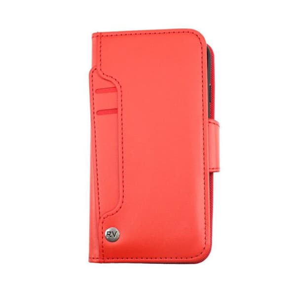 iPhone 13 Plånboksfodral Extra Kortfack Rvelon - Röd