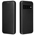 Pikkukuva 2 / 10: SKALO Google Pixel 6 Carbon Fiber Lompakkokotelo - Musta