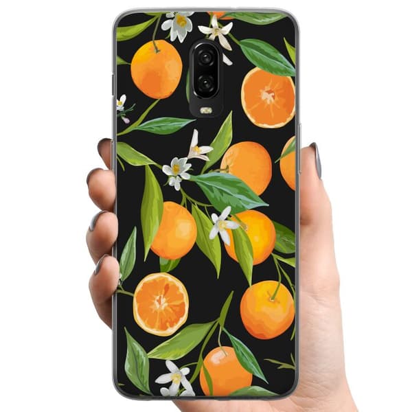 OnePlus 6T TPU Mobilskal Orange Juice