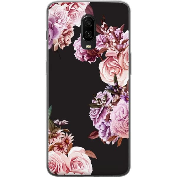 OnePlus 6T Deksel / Mobildeksel - Blomster
