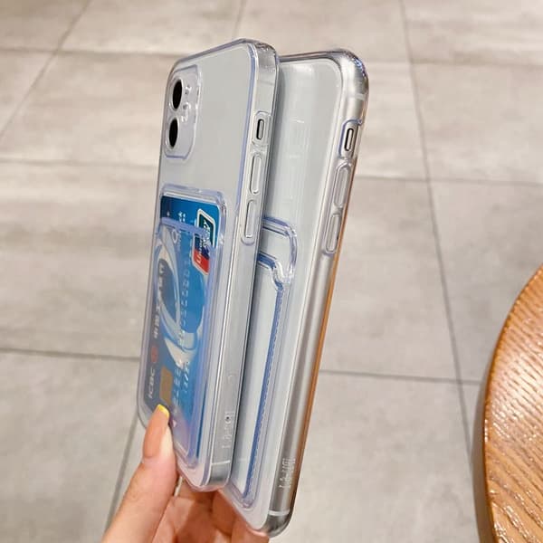 Samsung Galaxy S21 PLUS: Mobilfodral/ Skal med plånbokskorthållare -1 PACK