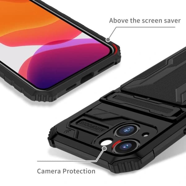 Iphone 13  Cover / etui med 2  kreditkortholdere
