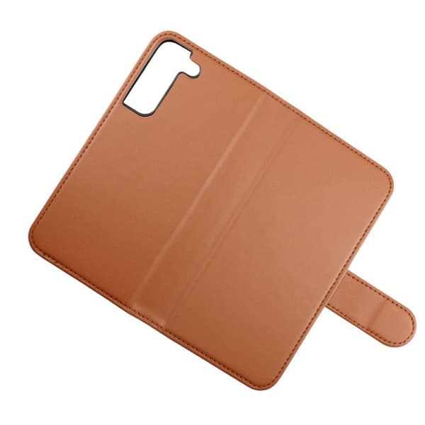Samsung Galaxy S22 Plus Plånboksfodral Magnet  - Guldbrun
