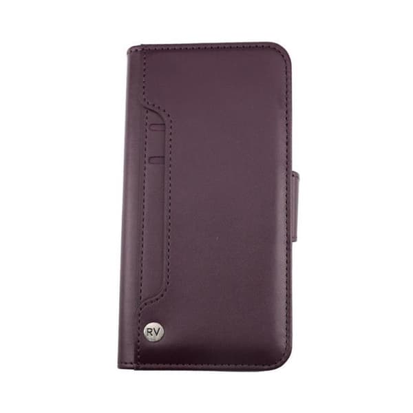 iPhone 13 Plånboksfodral Extra Kortfack Rvelon - Mörklila