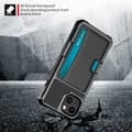 Miniatyrbillede 2 af 7: iPhone 13 Support Resistent Shell med kortrum Solid V2