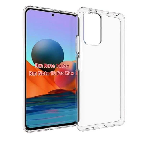Xiaomi Redmi Note 10 Pro Støtdempende Mykt Deksel Simple