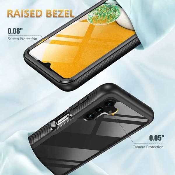 Samsung A13 5G / A04s fuld dækning Premium 3D etui ThreeSixty