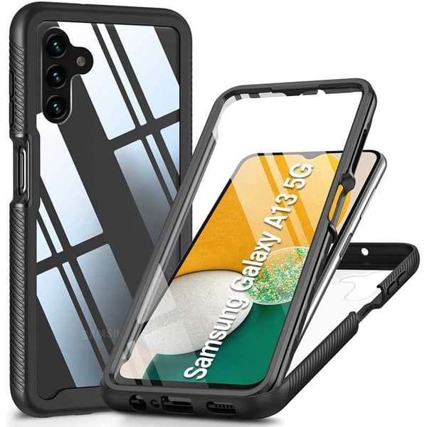 Samsung A13 5G / A04s fuld dækning Premium 3D etui ThreeSixty