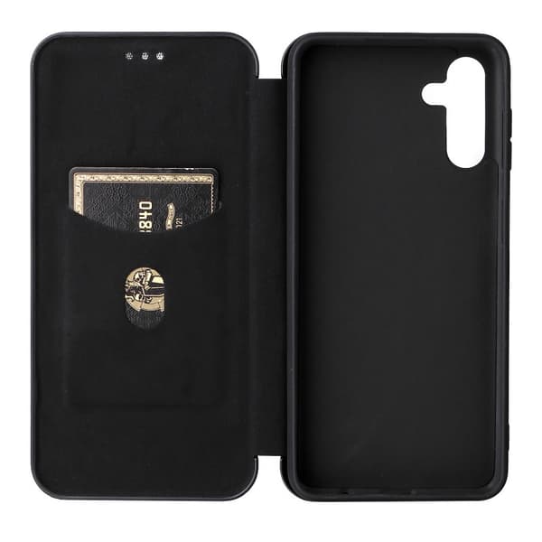 Samsung A13 5G / A04s Flip Case -korttilokero CarbonDreams