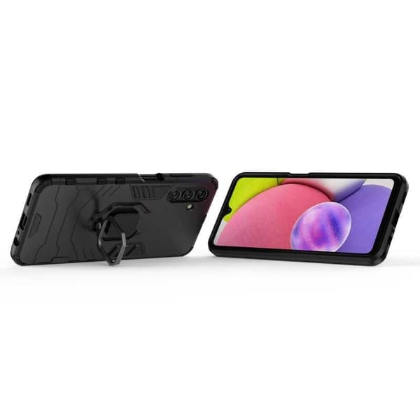 Samsung A13 5G / A04s Støtsikker veske med ThinArmor ringholder