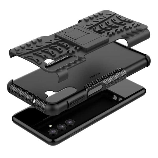 Samsung A13 5G / A04s stødsikkert cover med aktiv støtte