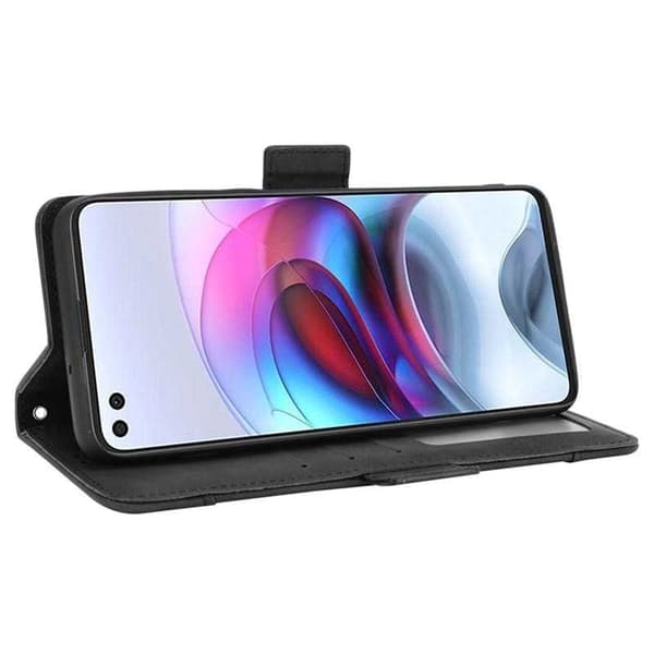 Motorola Moto G100 Plånboksfodral PU-Läder 6-FACK Winston V3