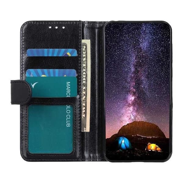 Motorola G200 Pung Etui PU Læder 4 RUMMET