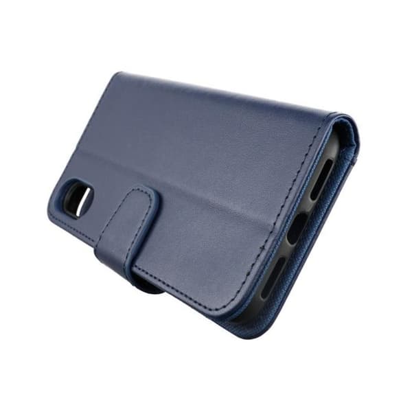 iPhone X/XS Plånboksfodral Extra Kortfack Rvelon - Blå
