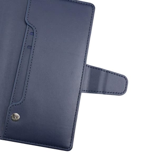 Samsung S22 Ultra Plånboksfodral med Extra Kortfack Rvelon - Blå