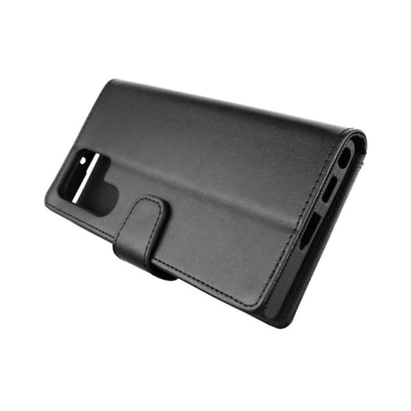 Samsung S22 Ultra Plånboksfodral med Extra Kortfack Rvelon - Svart