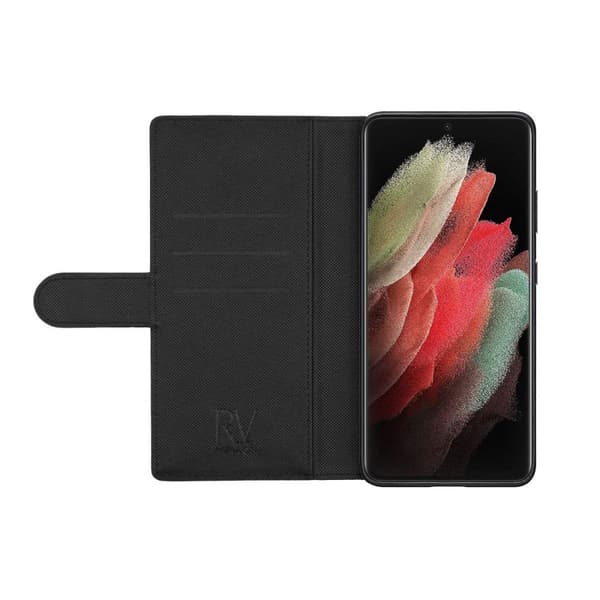 Samsung Galaxy S22 Ultra Plånboksfodral Magnet - Svart