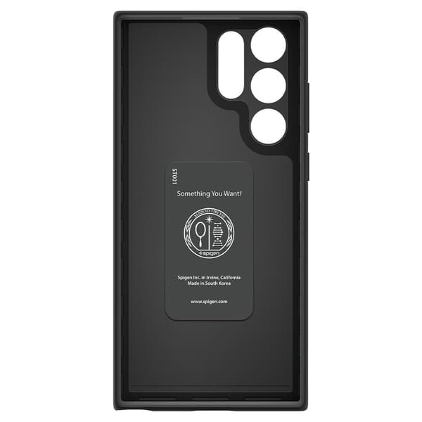 Spigen Samsung Galaxy S22 Ultra Cover Thin Fit Sort