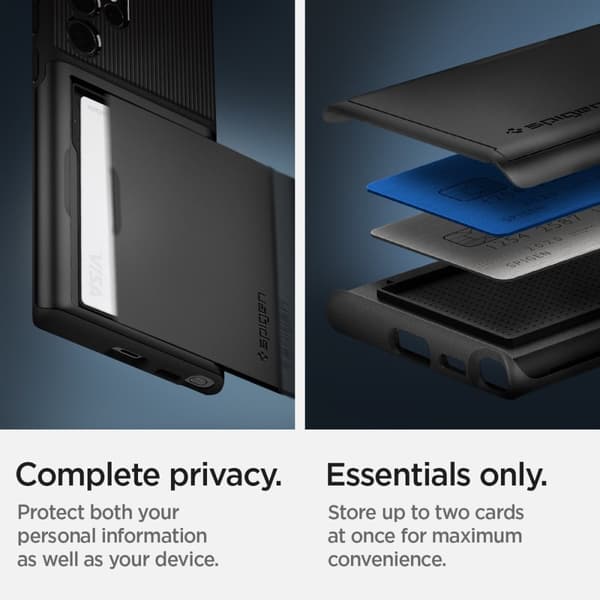 Spigen Samsung Galaxy S22 Ultra Cover Slim Armor CS Sort