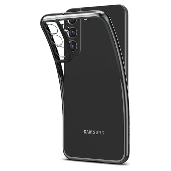 Spigen Samsung Galaxy S22 Plus Kuori Optik Crystal Chrome Gray