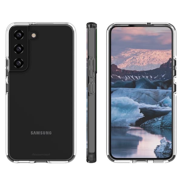 dbramante1928 Samsung Galaxy S22 Plus Kuori Iceland Pro Läpinäkyvä Kirkas