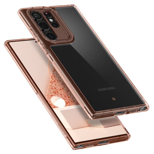 Caseology Samsung Galaxy S22 Ultra Cover Skyfall Royal Rose Gold
