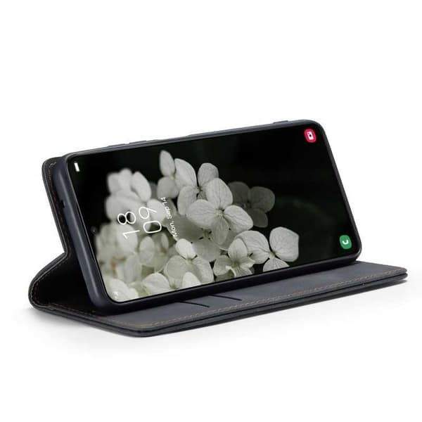 Samsung S21 FE Exklusivt Elegant Flipfodral CaseMe 3-FACK