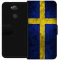Miniatyrbillede 1 af 3: Sony Xperia XA2 Tegnebogsetui Sverige Flag