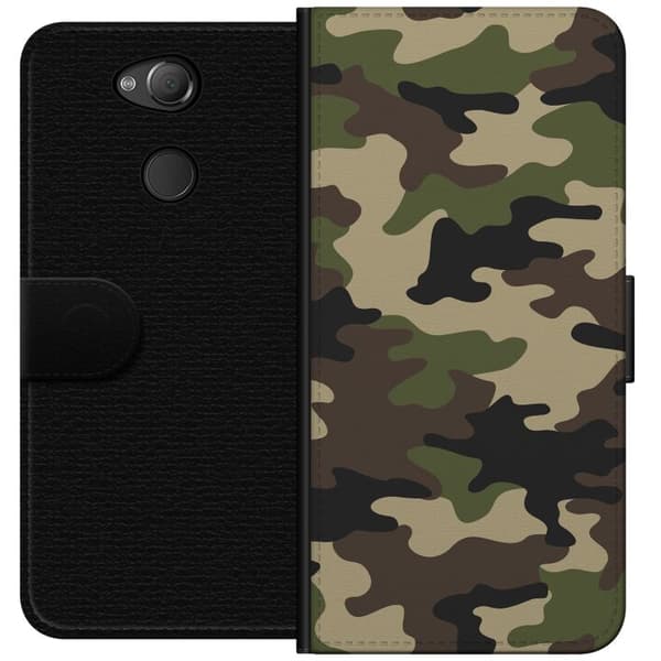 Sony Xperia XA2 Lommeboketui Militær