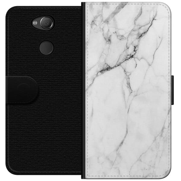 Sony Xperia XA2 Lompakkokotelo Marmori