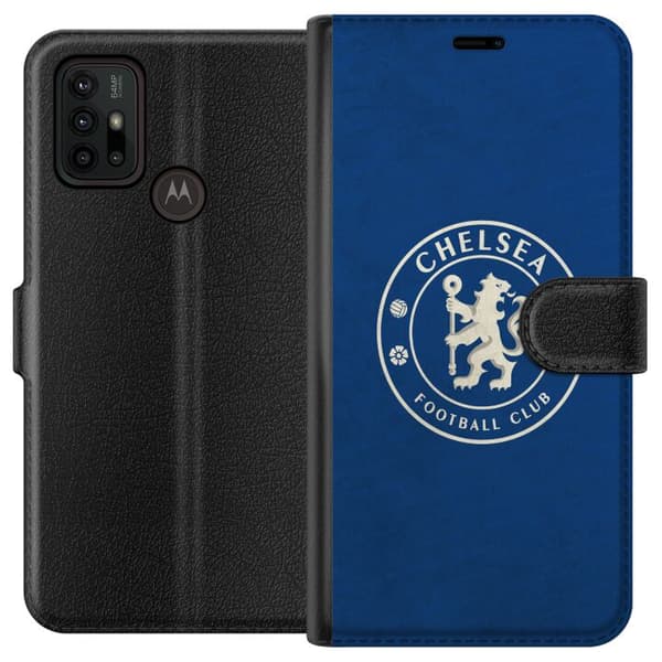 Motorola Moto G30 Tegnebogsetui Chelsea Fodboldklub