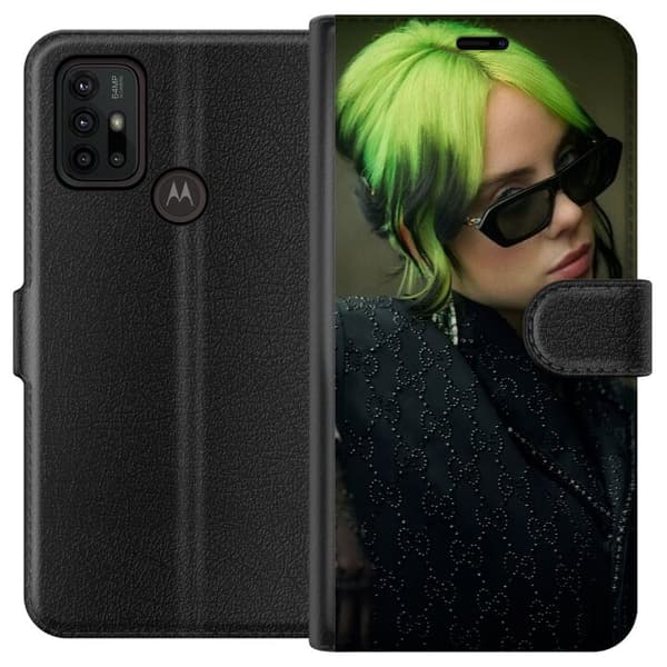Motorola Moto G30 Tegnebogsetui Billie Eilish