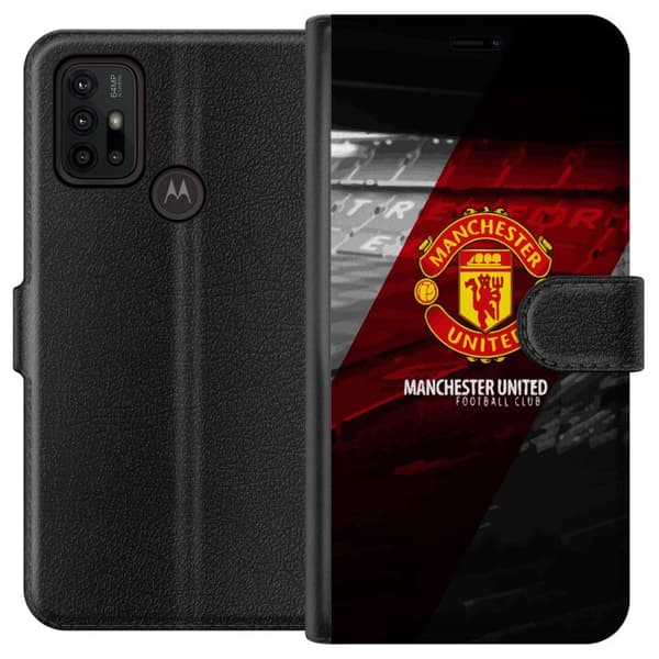 Motorola Moto G30 Lommeboketui Manchester United FC
